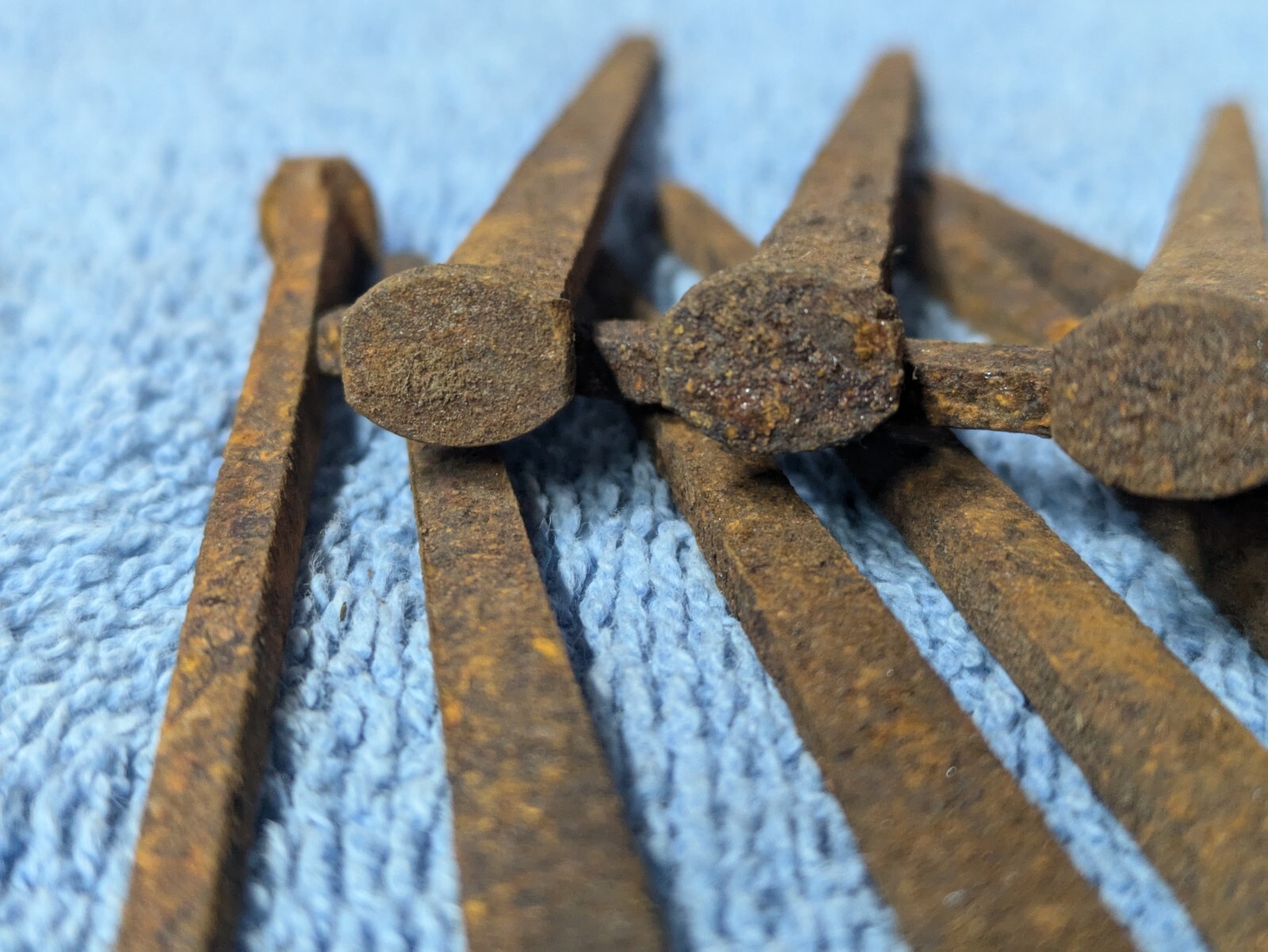 15 Antique 3" Coffin Nails, Square Nails, Wicca Witch Pagan Hoodoo Voodoo