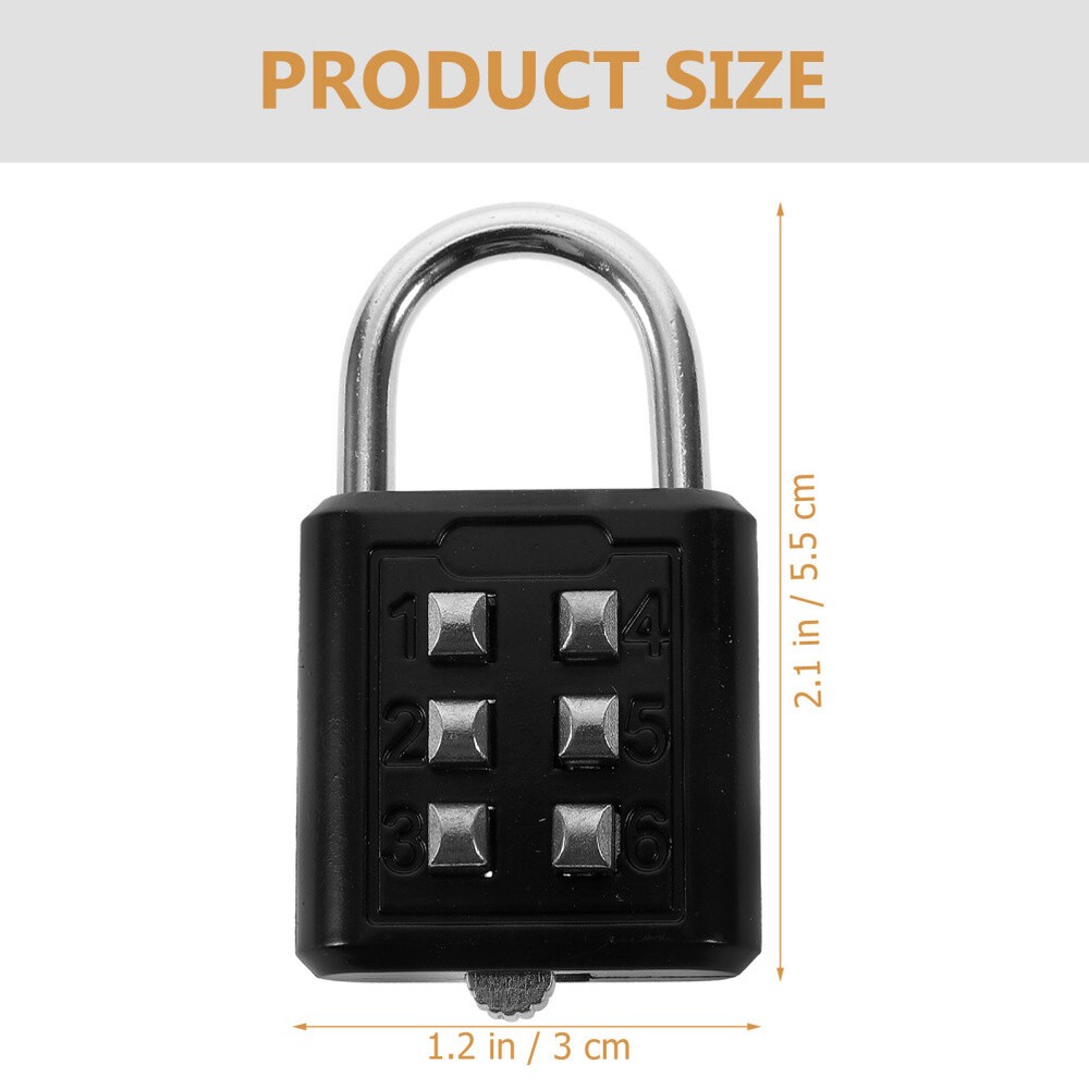 Combination Lock for Locker Door Code Locks Outdoor Number Blind Travel Office