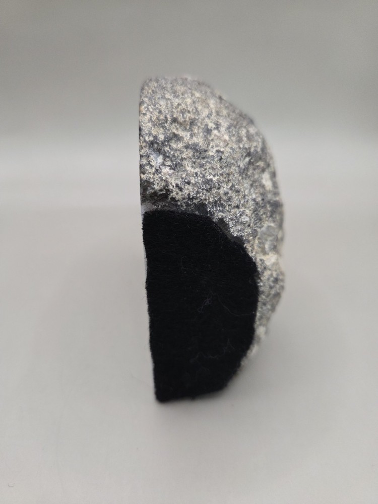 Natural Agate Geode Paperweight Felt Lined