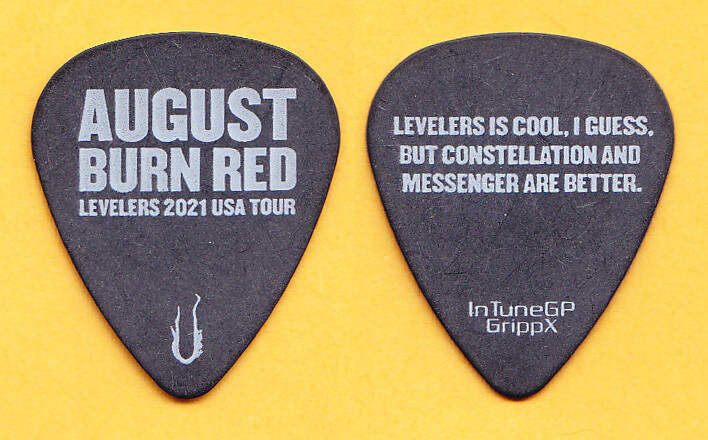 August Burns Red Leveler Guitar Pick #3 - 2021 10th Anniversary Tour