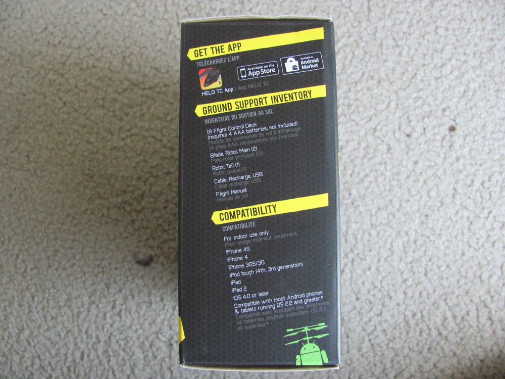 New HELO TC Touch Controlled Helicopter for iPhone, iPad, iPod touch or Android