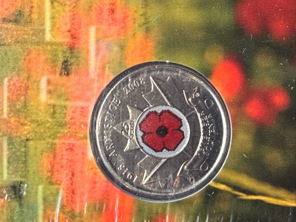 2008 Lest we forget Armistice Commemorative Set