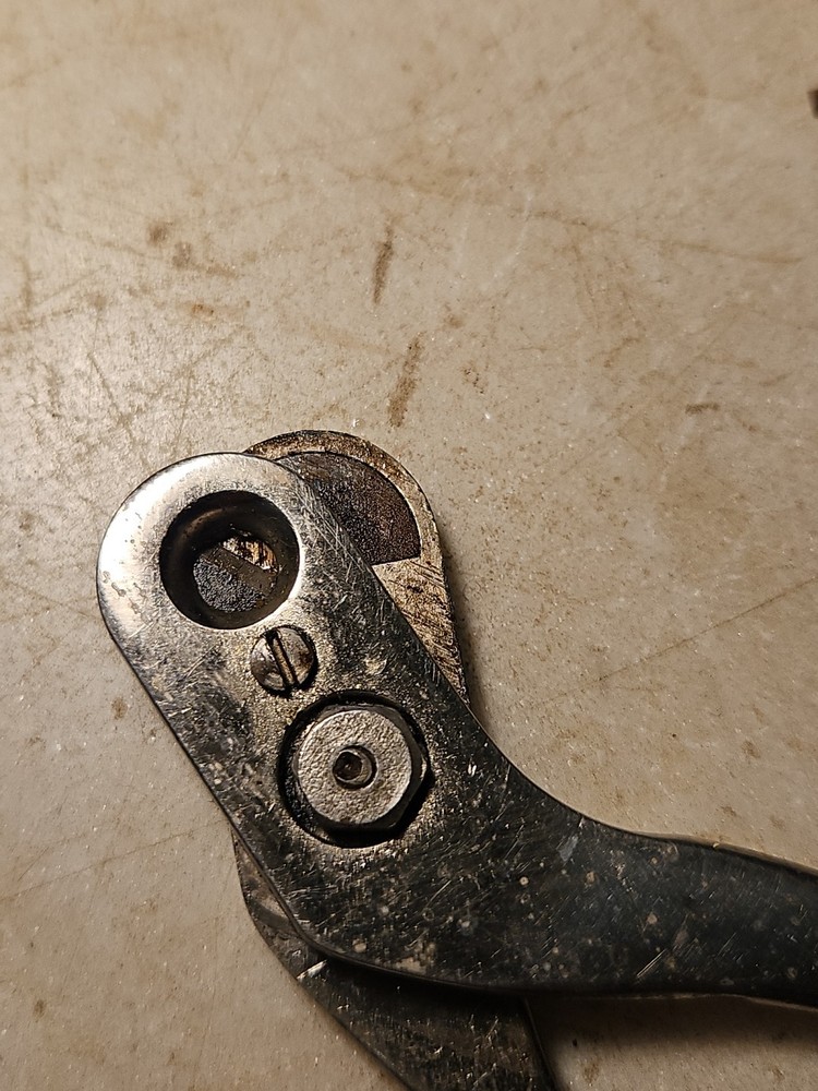 Antique Phonograph Record Fibre Needle Cutter With Some Triangular Trim Project
