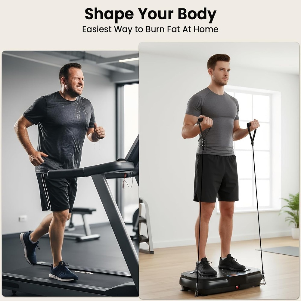 Vibration Plate Exercise Machine: Vibrating Plates for Weight Loss and Lympha...