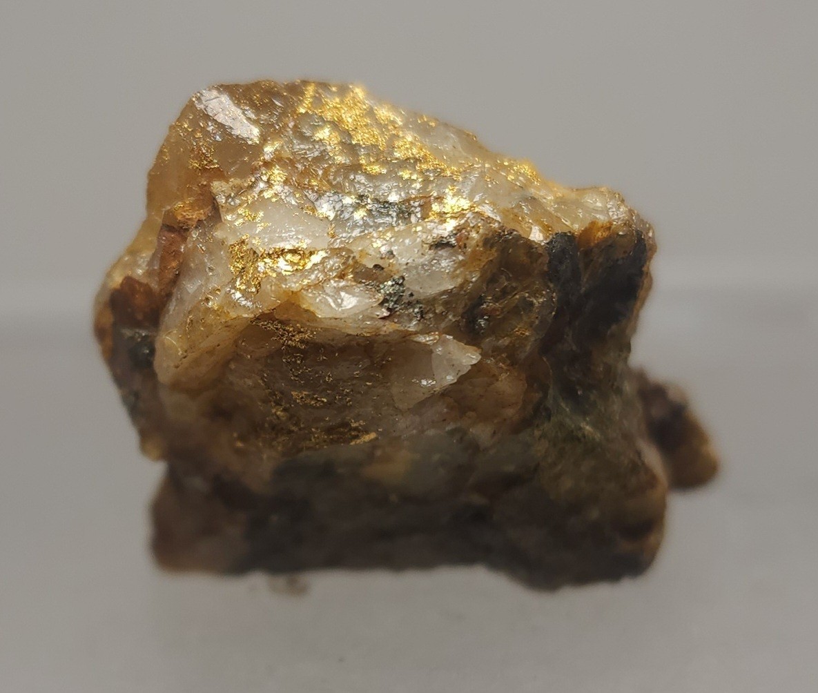 Gold Ore Specimen 18.1g Malleable Gold Tellurides From Ontario 622 Was $149