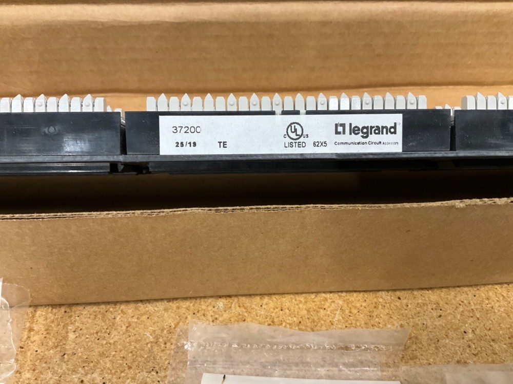 Legrand 48 Port Cat6 110 Type Patch Panel 37200