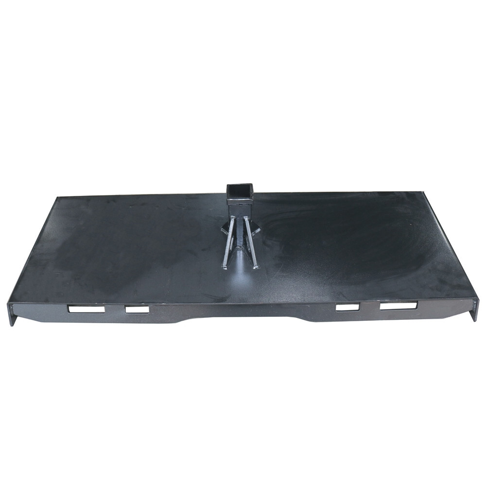 Skid Steer Trailer Receiver Mount Plate Hitch Conversion Adapter plate