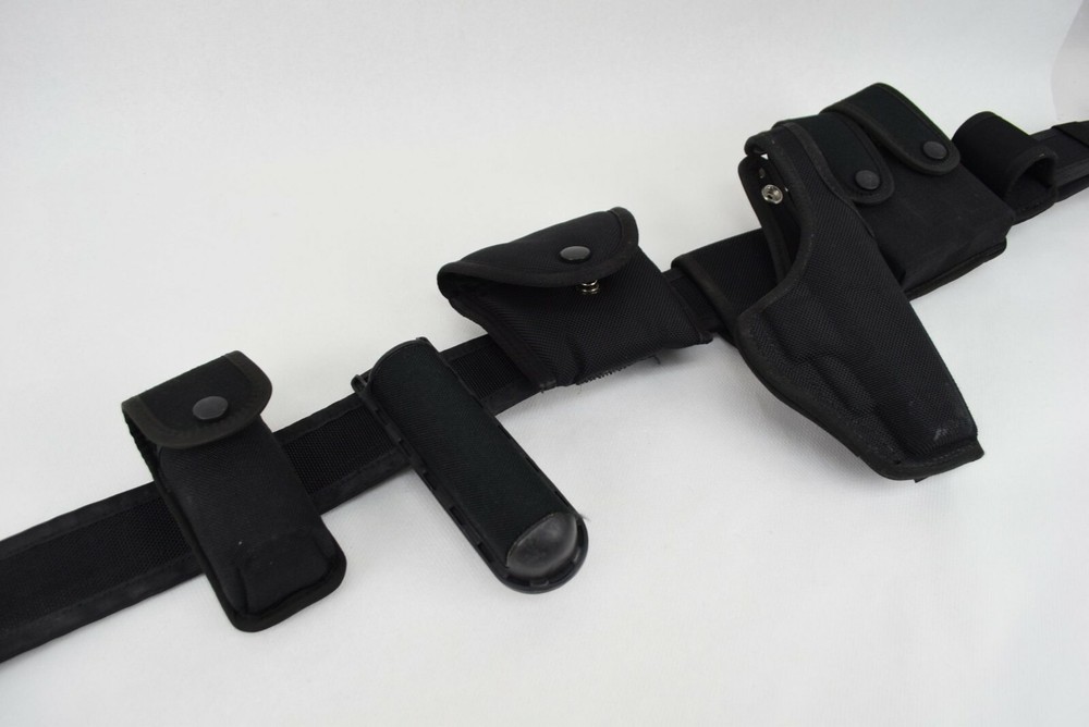 Duty Pro Black Hook and Loop Adjustable Universal Duty Belt