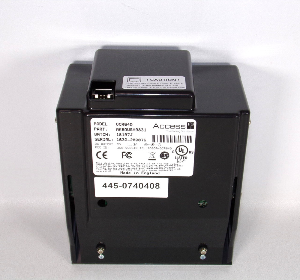 Access-IS OCR640 Optical ID, Passport, Full Page Document, Reader AKEAUSH9831
