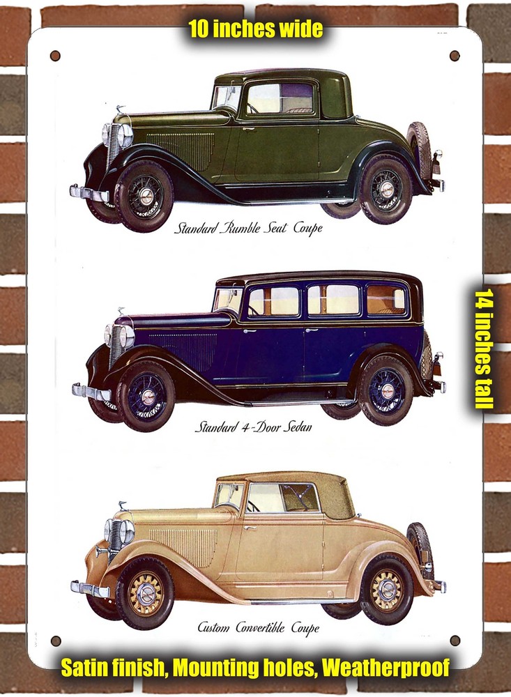 Metal Sign - 1932 DeSoto