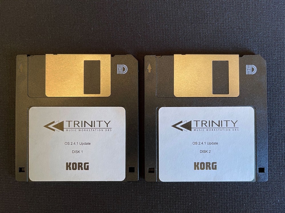 Korg Trinity System ROM Version 2.4.1 Operating System Disk Set (Latest SoloTRI)