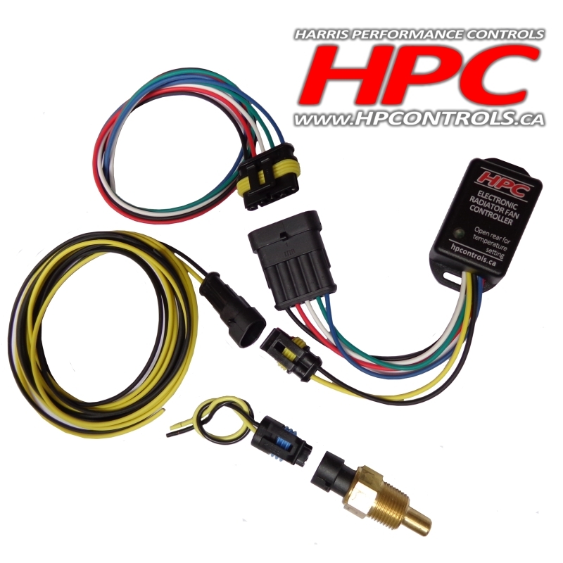 HPC Electronic Radiator Fan Controller - Control Module with Sensor (102001)