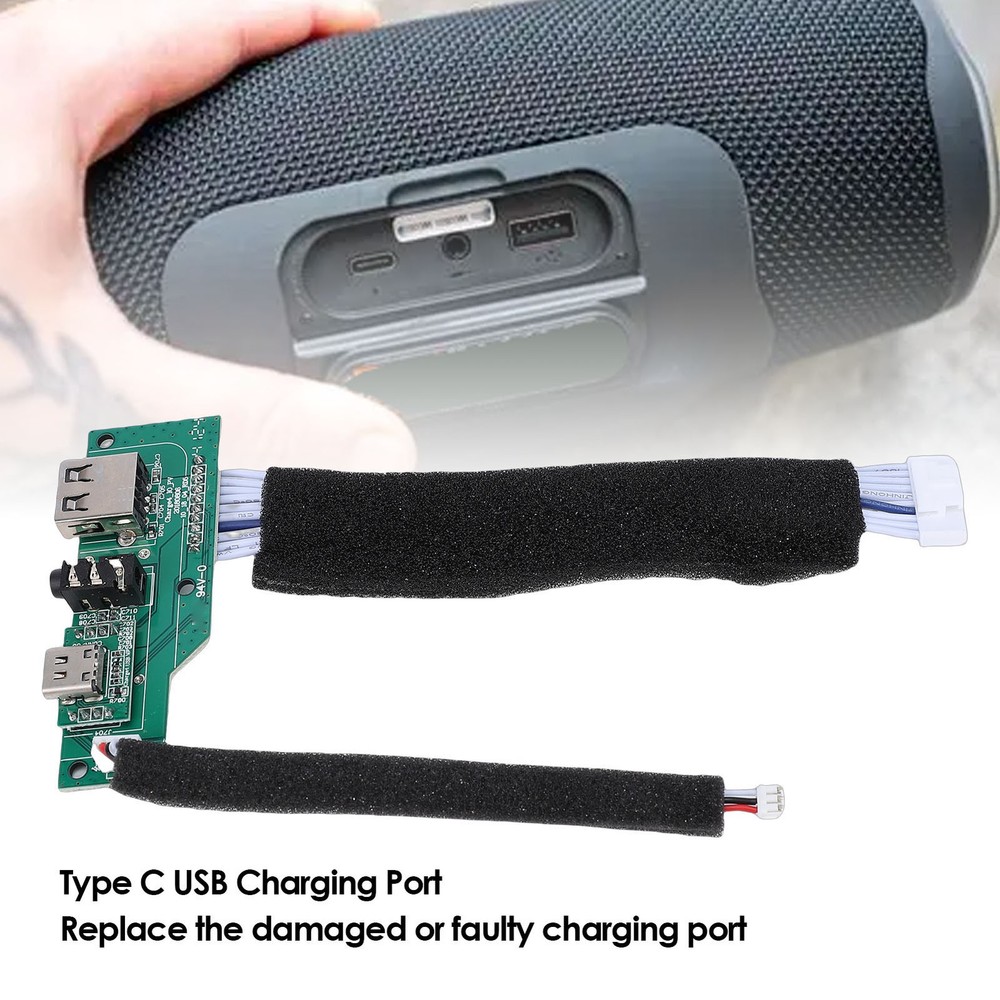 Charging Port Board For Charge 4 Version GG Speaker USB Connector Power Module