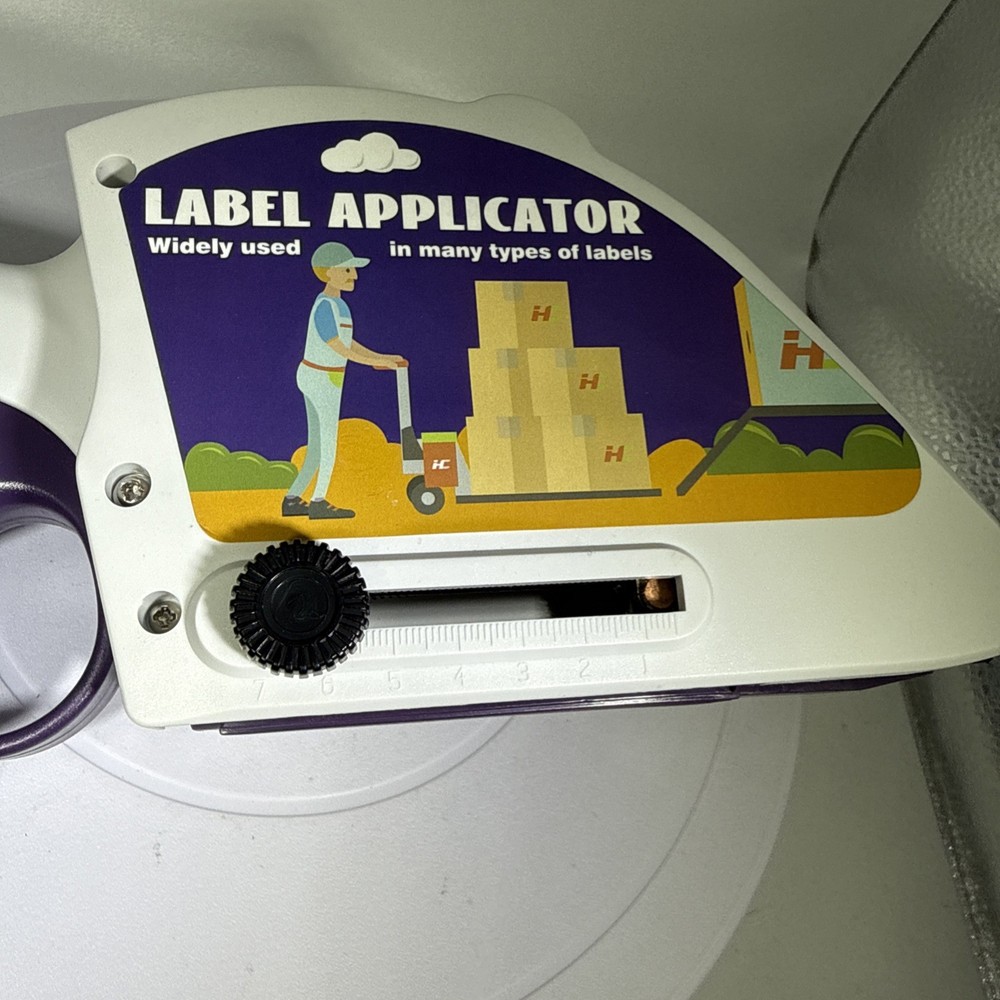 Manual Labeling Machine Barcode Label Applicator Hand Held Sticker For Bottle