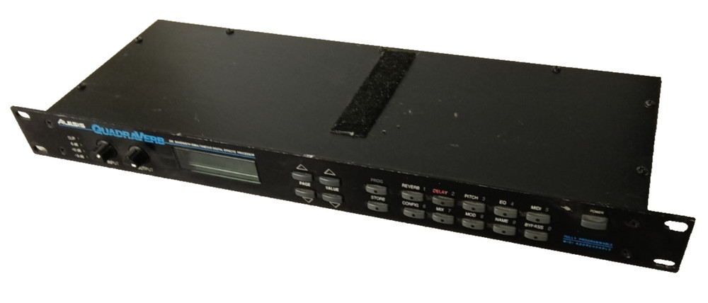 Alesis Quadraverb 20K Bandwidth Simultaneous Digital Effects Processor Rack