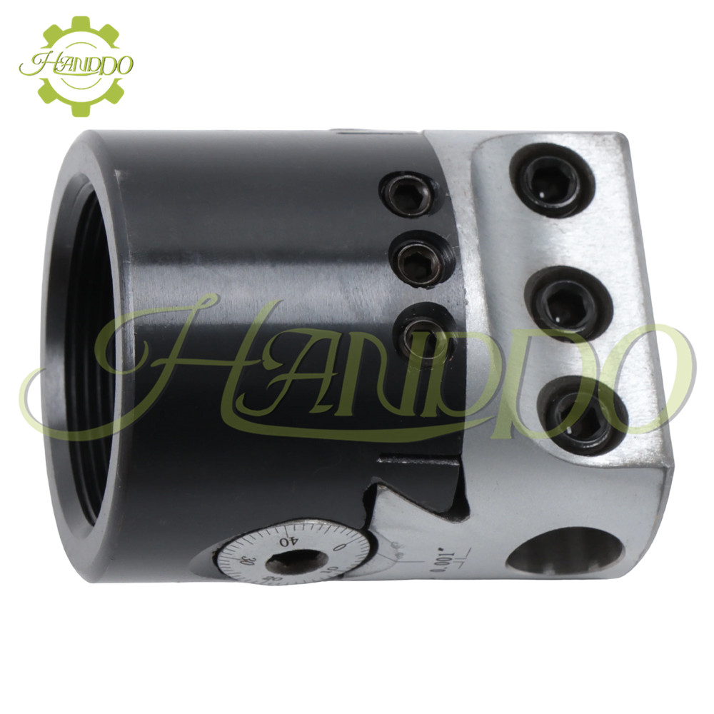 2Inch High Precision Boring Head 0.001 Radius 1-1/2-18" Thread Mount 5/8" Offset