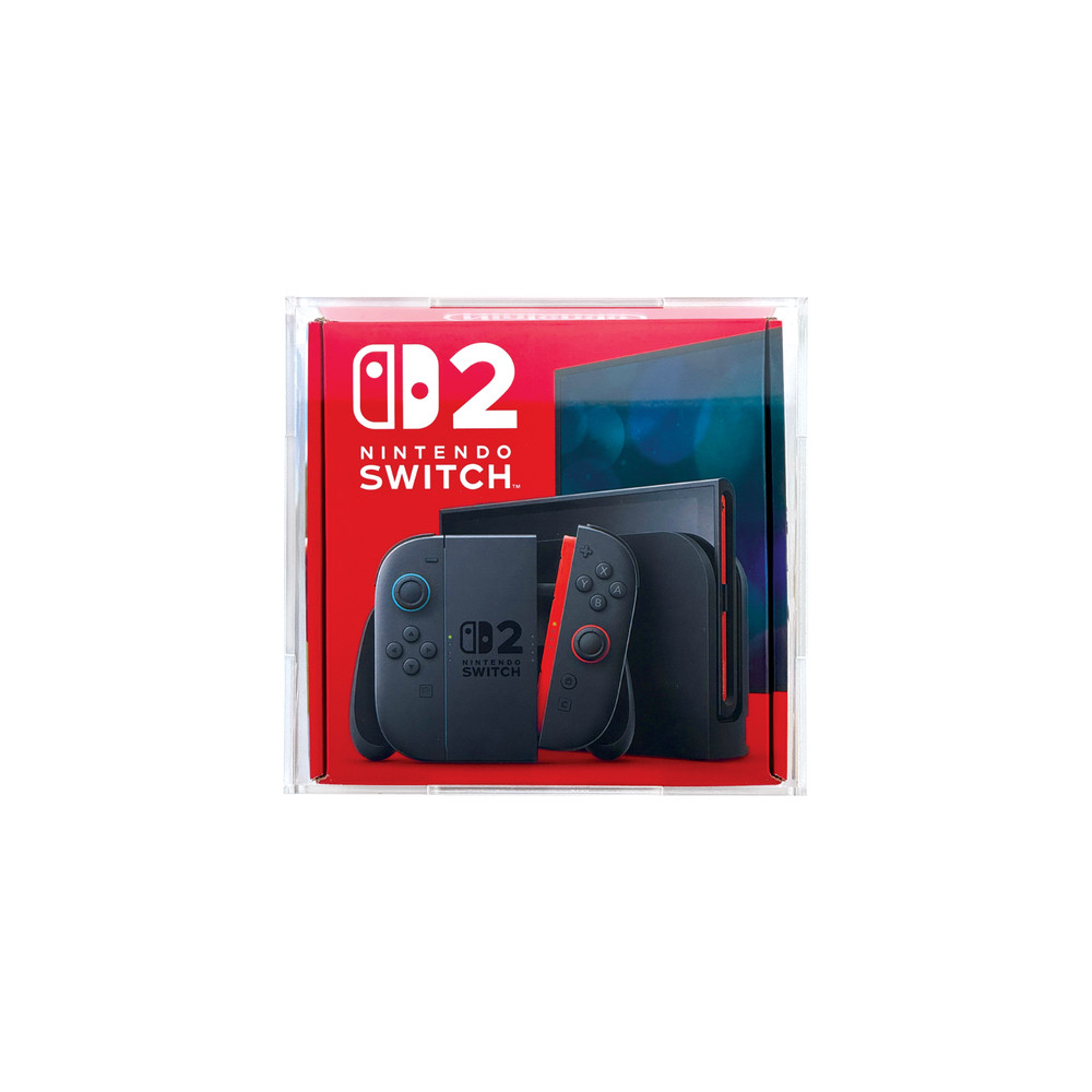 Acrylic Display Case for Nintendo Switch 2 Console Box