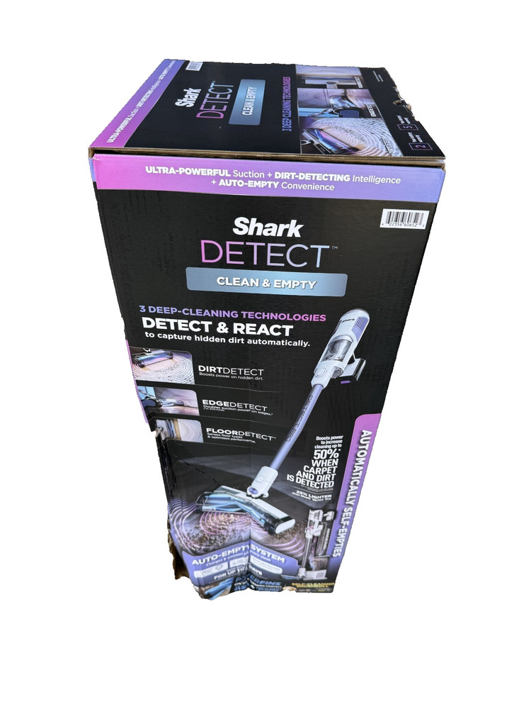 Shark Detect IW3120 Detect & React Clean & Empty Automatic Empty System *NEW*