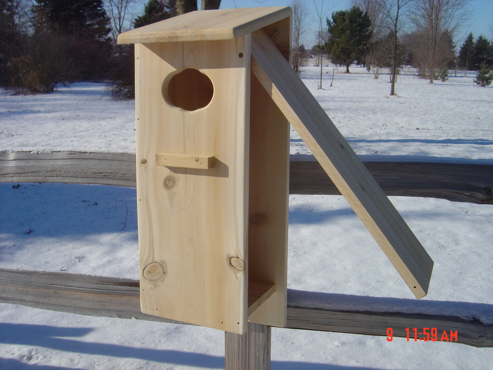 Wood duck nest box build yourself kit