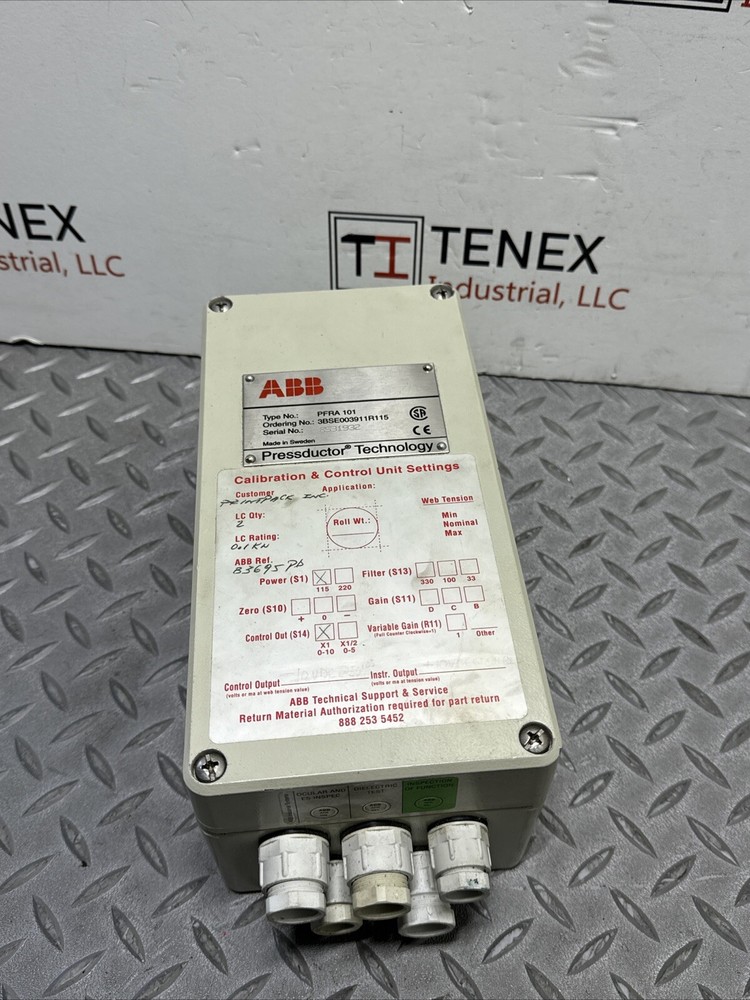 Abb PFRA 101 Pressductor System Controller. D-3