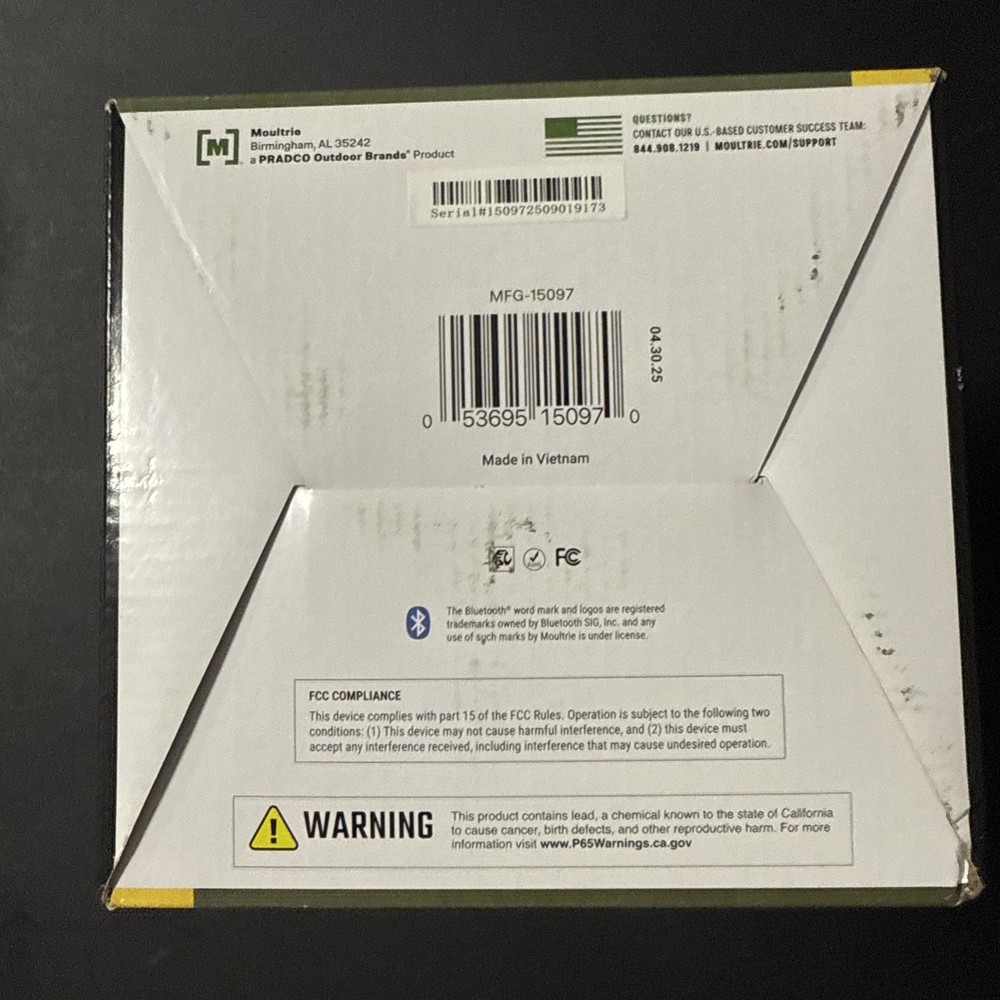 Moultrie Pro Hunter III Deer Feeder Kit Quicklock Adapter Bluetooth Connect