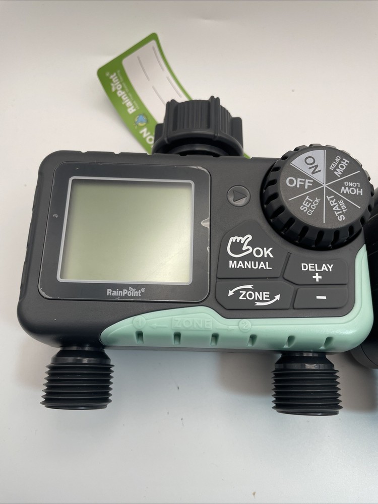 RAINPOINT 2-Zone Water Timer Model ITV205 2 Pack