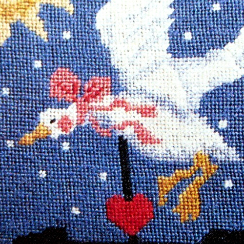 Flying Goose Weathervane Moon Stars Sun NEEDLEPOINT PATTERN
