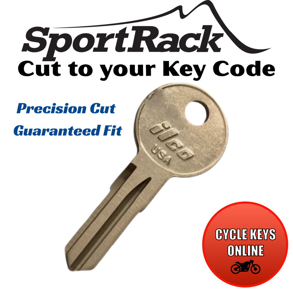 Sportrack Roof Rack keys Replacement Made cut to code key codes 001-200