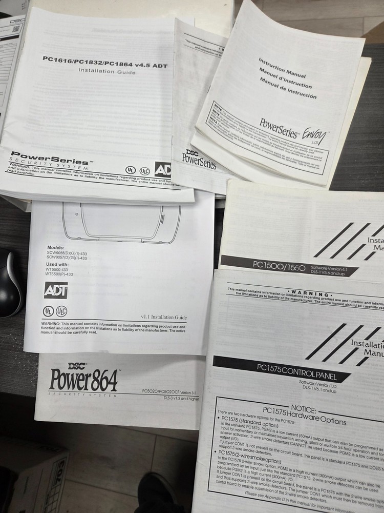 DSC Security Programing Manuels and CD