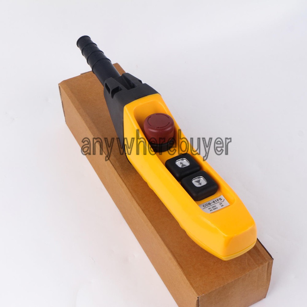 NEW COB-61FS COB Crane Hoist Control Button switch double speed
