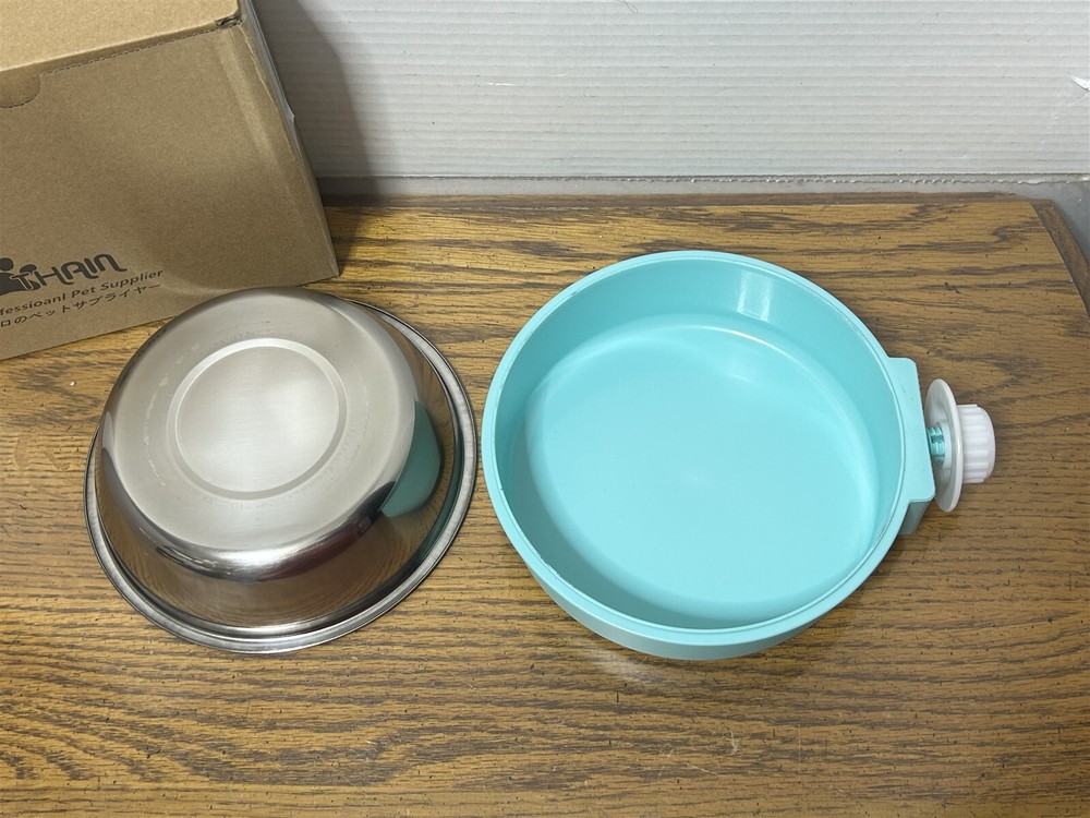 THAIN CRATE DOG BOWL REMOVABLE (Large Blue)