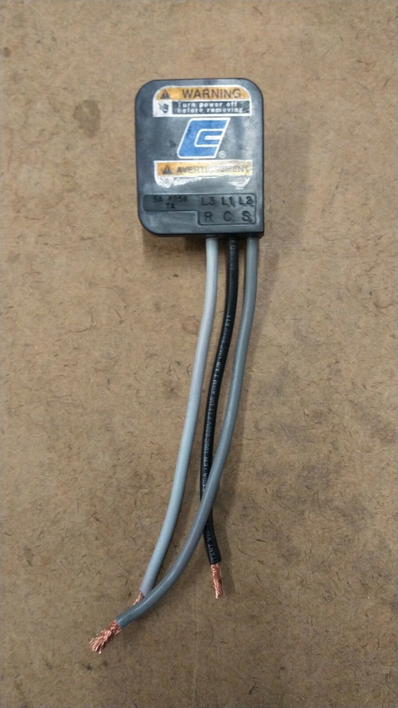 Copeland Compressor p/n SA8958 TA: Water resistant compressor electrical conn.