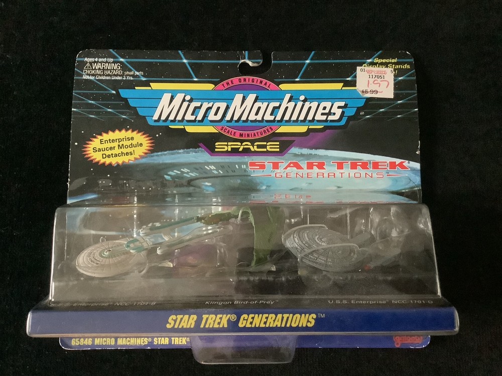 * Micro Machines STAR TREK GENERATIONS 1994 - NIP