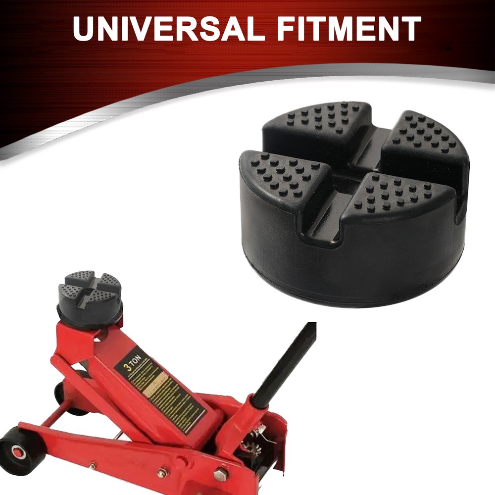 Rubber Jack Pad Adapter Lift Tool Stand Pinch Weld Floor Frame Rail Protector US