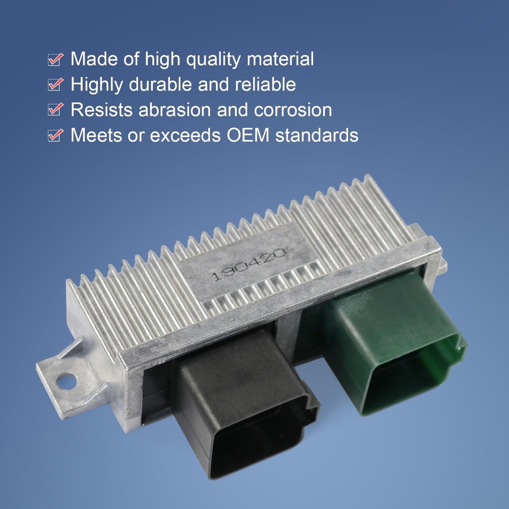 Diesel Glow Plug Control Relay Module Glow Plug Switch Compatible with Ford F...