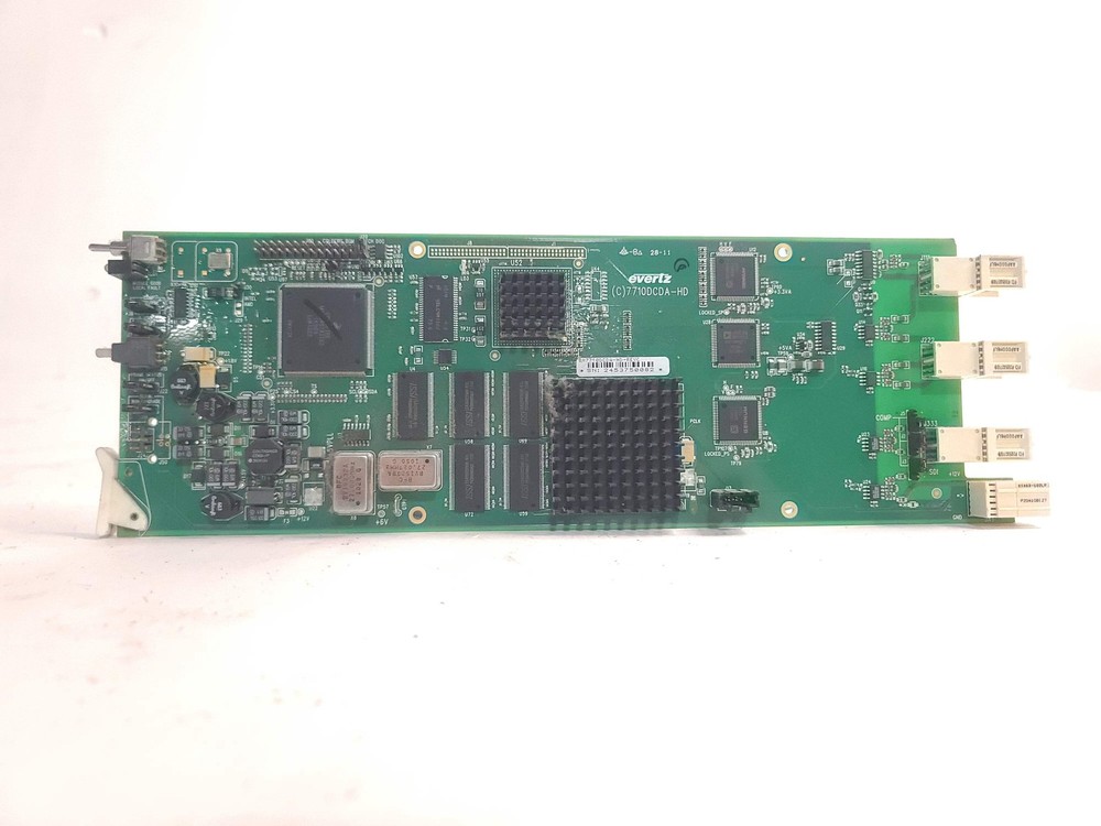 Evertz 7710DCDA-HD HD Down Converter & Distribution Amplifier Module w/ Back