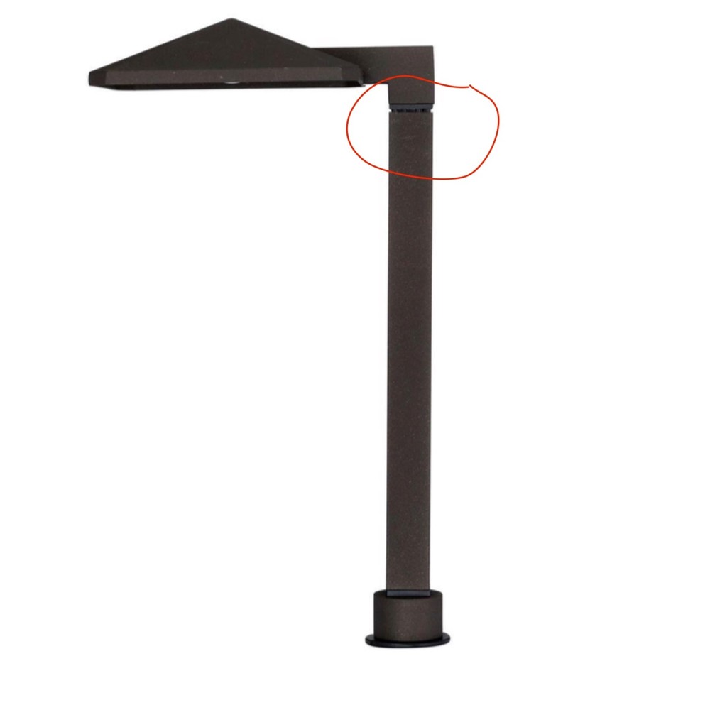 Hampton Bay Landscape Light Replacement Joint Top Middle Nylon