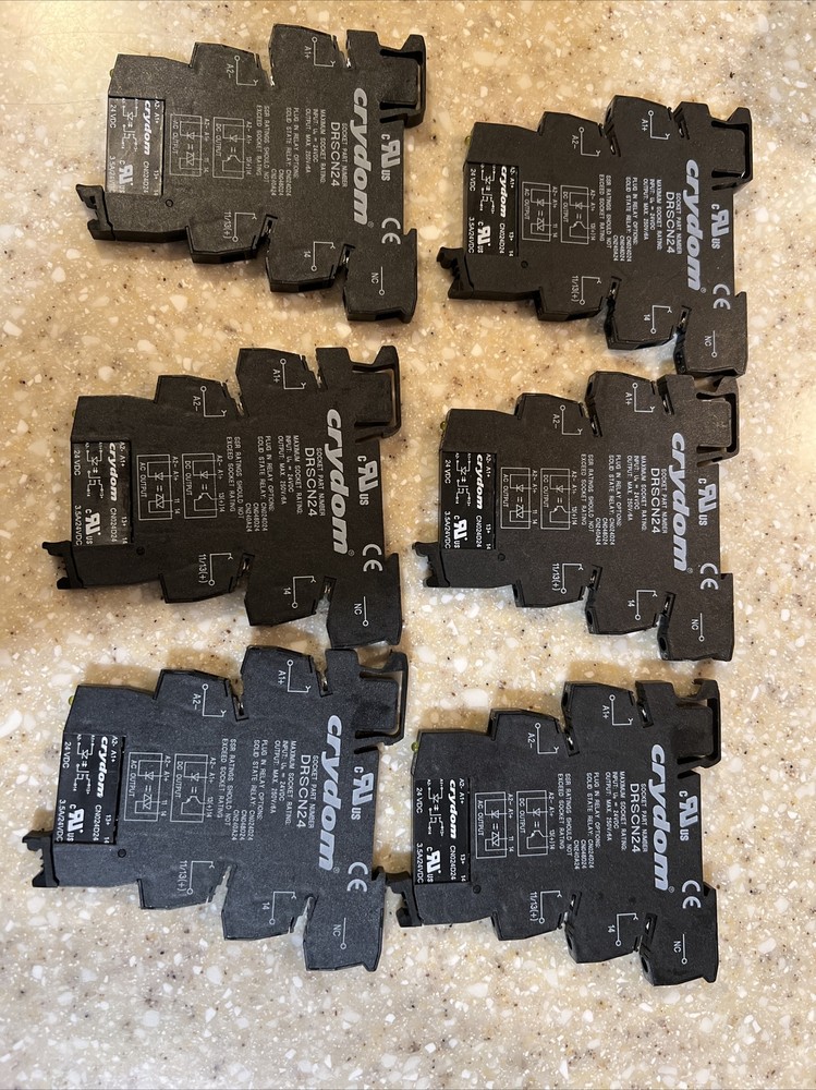 Crydom CN024D24 Rely With Socket DRSCN24 Dinrail Mount