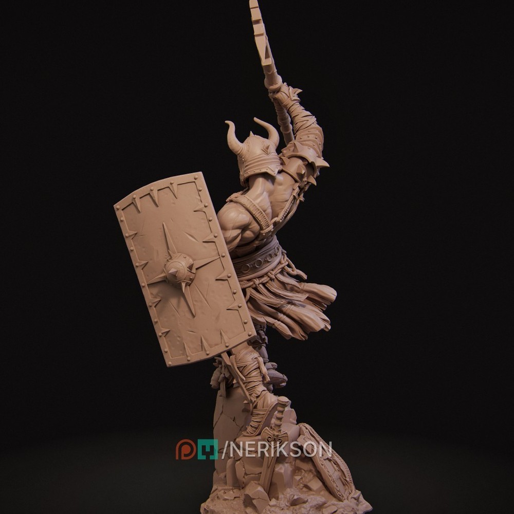 Gladiator Brute by Nerikson | Diorama | D&D | DnD | Print on Demand
