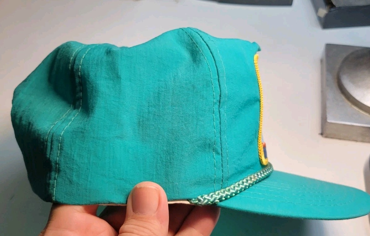 VTG 1992 Shell Marine Fuels 92 Patch Trucker Hat Cap Snapback Gas Oil