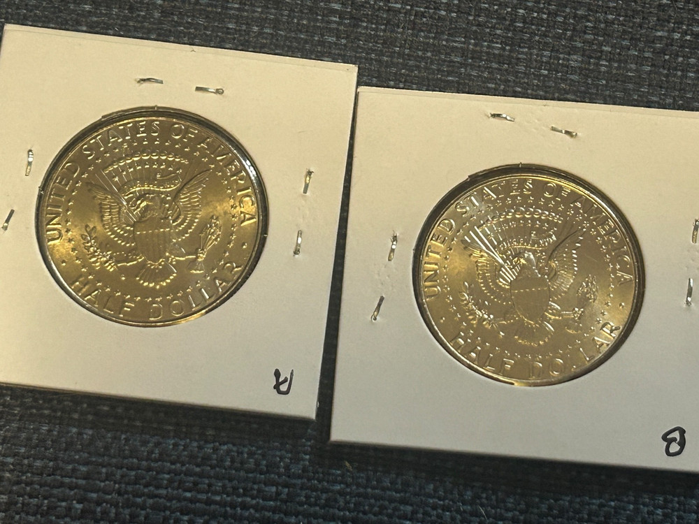 2005 P & D Kennedy Half Dollars a