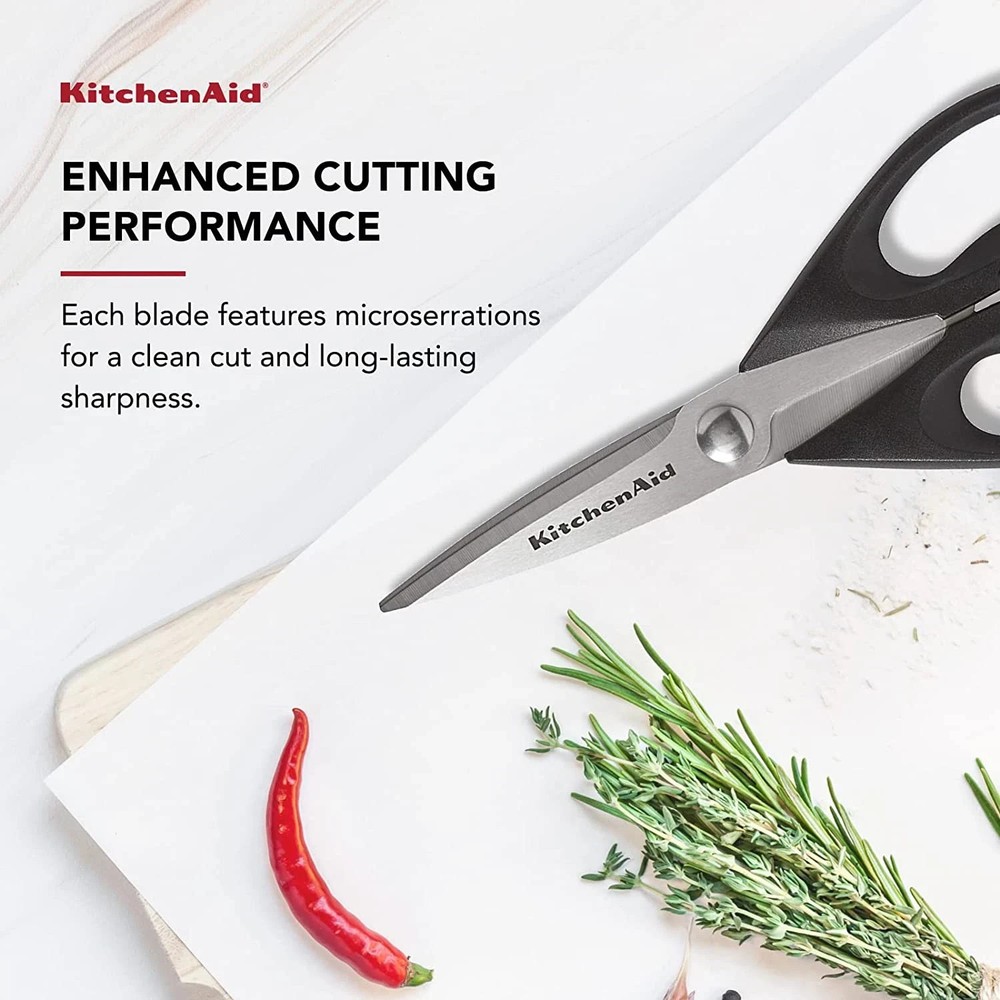 Kitchenaid All Purpose Kitchen Shears with Protective Sheath Durable Stainless S