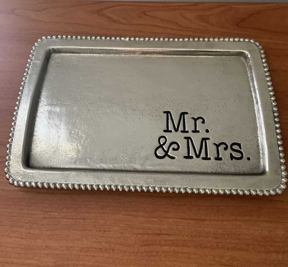 Mr. & Mrs. Trinket Tray