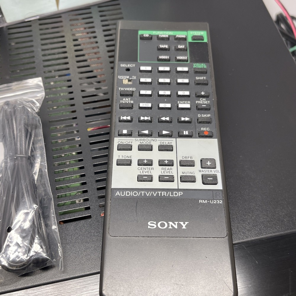 TESTED Sony STR-D911 Digital Sig. Processing Audio/Video Control + REMOTE BUNDLE