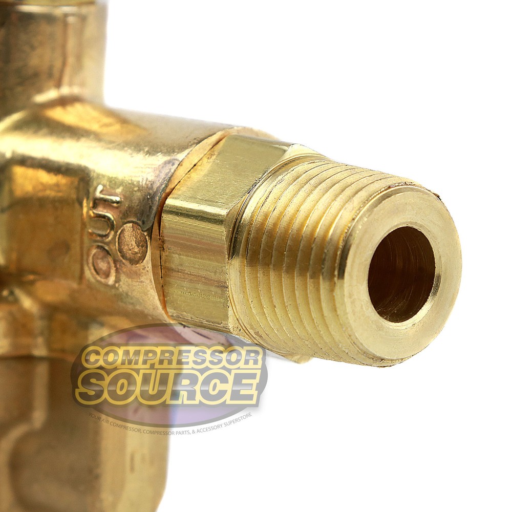 Gas Air Compressor Pilot Check Valve Combo 100-125 PSI with Unloader