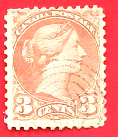 Canada Stamp #37 Small Queen Issue Used