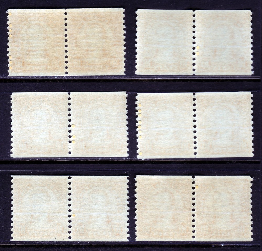#603 MONROE PAIR. EXTRA FINE 1. NEVER HINGED OG. CHOICE! SCV $250