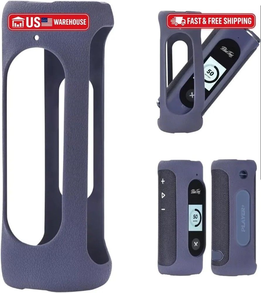 Silicone Protective Case Compatible with Blue Tees Golf Speaker+ GPS Speaker,Blu