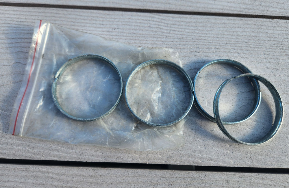 4 Pack 24X327930-G1 GENTEQ Split Ring Adapter: 2 1/4" Mounting Ring