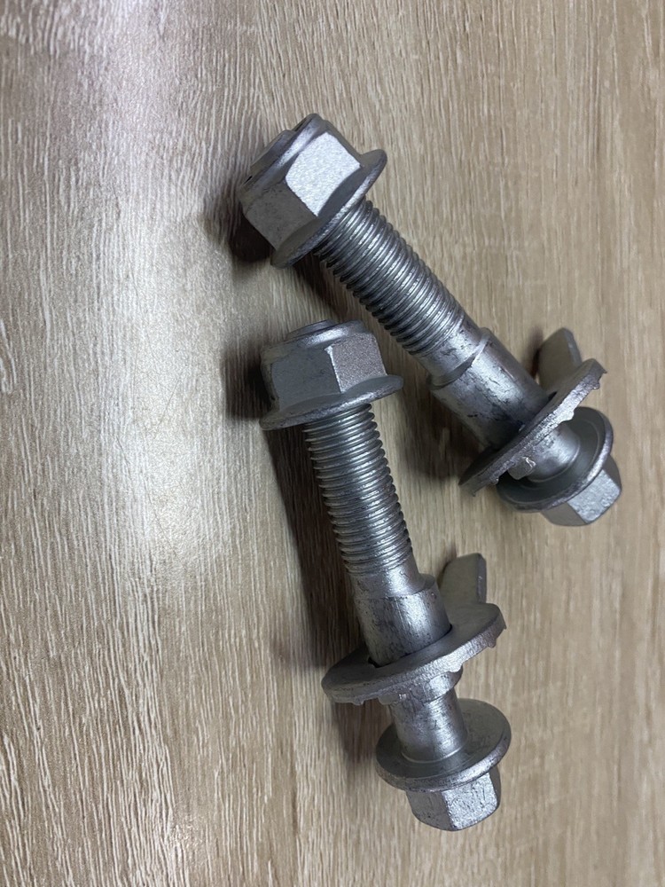 Alignment Camber Eccentric Bolt For Chevrolet 2015 Pair 14mm Front / Rear 2pcs